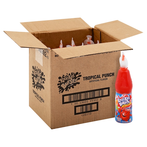 Kool-Aid Beverage Kool-Aid Burst Tropical Punch 6.75 fl. oz., PK12 10043000953928 - main